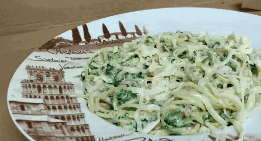 96. Spinacci spagetti